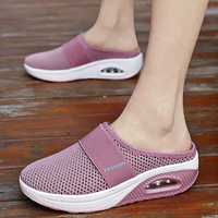 Atmungsaktive Sommersandalen für Damen | Bequem – Rosa