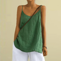 Atmungsaktives Damen-Tank-Top | Ärmellos – Grün