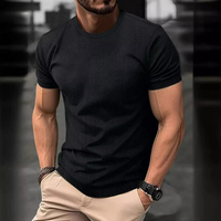 Atmungsaktives Herren-T-Shirt | Kurzarm – Schwarz