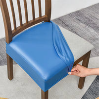 Protecta™ Wasserdichte Stuhl-Sitzbezüge mit Schnellem Sitz und Erneuertem Look – Blau