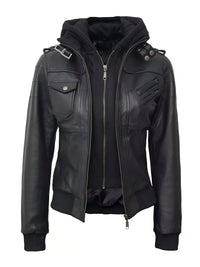 Ophélie – Ultra Stylische Jacke – Schwarz