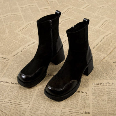 Mandy - Modebewusste Stiefeletten mit Absatz