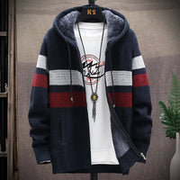 Harrison™ - Stylisher Kapuzenpullover für Herren – Dunkelblau