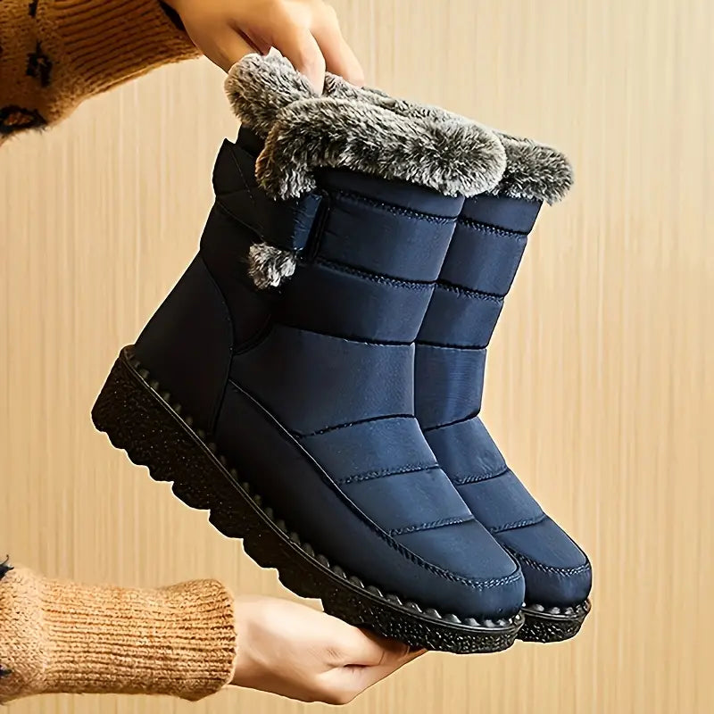 Yielitha | Wasserdichte Anti-Rutsch-Winterstiefel