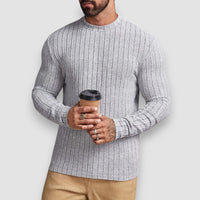 Zain | Long Sleeve Slim Fit – Grau