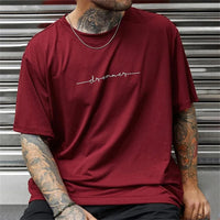 Nohal | Winddichte Herren-T-Shirts – Rot