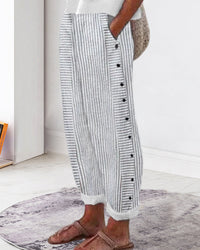 Josephine - Hosen für Frauen – Grau
