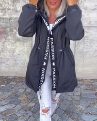 ADELAIDE - REISSVERSCHLUSSJACKE – Schwarz