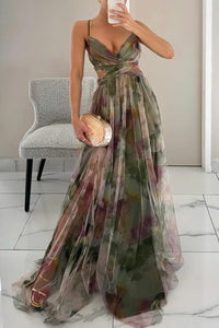 Eirith | Atemberaubendes Maxikleid – Grün