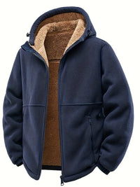 Rickelton – Winterjacke Mit Kapuze Und Fronttasche – Blau