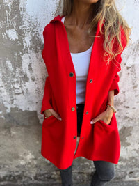 Sayvea | Kapuzenshirt – Rot