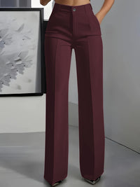 Petra | Trendige Freizeit-Hose für Damen – Rot