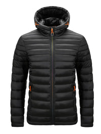 Clemens® | Elegante Jacke mit Kapuze – Schwarz