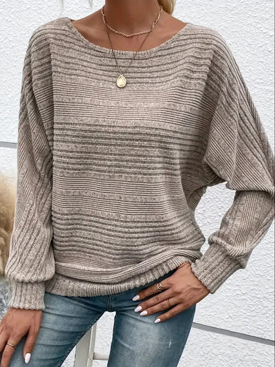 Jenny - Modischer Pullover mit weiten Ärmeln