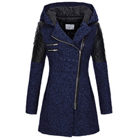 Caroline - Modische Winterjacke – Dunkelblau