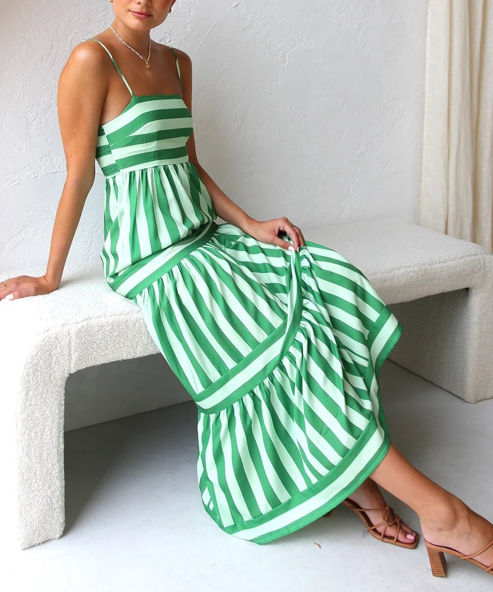 Berta | Damen Maxikleid
