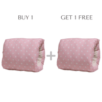 1+1 Gratis | KuschelArm™ Bequeme Stillunterstützung – Rosa Sterne