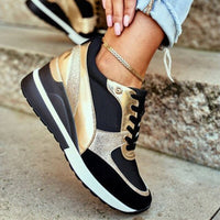 Maisy | Moderne Sneakers mit ultimativen Komfort™ – Gold (Fast ausverkauft!)