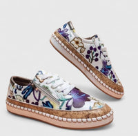 Noemi | moderne schuhe damen komfort – Blue Flora