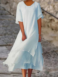 Bella | Elegantes & einzigartiges Kleid – Hellblau