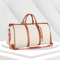 Gisel | Unisex Duffle-Reisetasche – Weiß