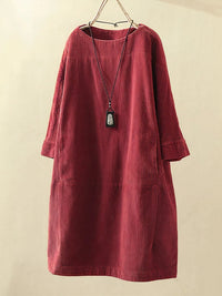 Bérénice - Elegantes und retro-chic Kleid – Rot