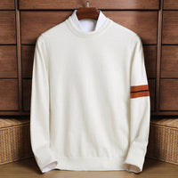 Romeo Cotton Sweater – Weiß