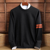 Romeo Cotton Sweater – Schwarz