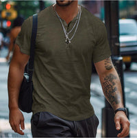 Benedikt | Herren Lockeres Poloshirt – Oliv