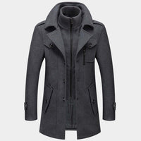 Styleve™ - Herren Wintermantel Jacke – Grau