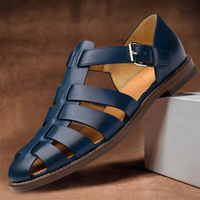 Bequeme Sommersandalen für Herren | Riemchen – Dunkelblau