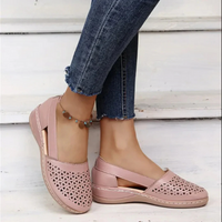 Bequeme Walking-Schuhe für Damen | Sommer – Hellrosa