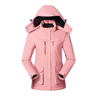 Berta | Thermo Jacke mit Kapuze – Rosa