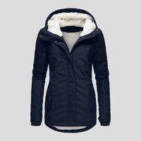 Dalila -  Elegante Winterjacke für Damen – Blau