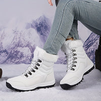Orlina - Atmungsaktiver Rutschfester Winter Stiefel – Weiß