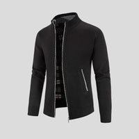 Lambert® |Harbour Fleece-Jacke – Schwarz