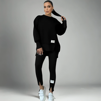 Kikay™ - Komplettes Lounge-Set für Damen Elegant & Entspannt – Schwarz
