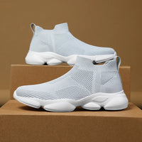 LEONHARD - SPORTSCHUHE OHNE SCHNÜRSENKEL – Grau