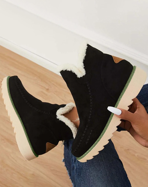Poina | Stylische Ankle Boots mit weichem Futter für Herbst und Winter