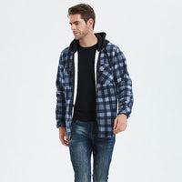Lorenzo | Flanelljacke – Blau