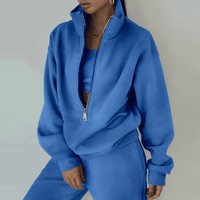 Heidi-Mode | Damen Trainingsanzug – Blau