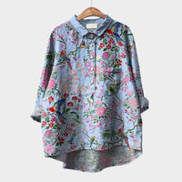 Gislawen | Oversize-Bluse für sonnigen Komfort – Papagei