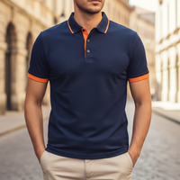 Lennart | Herren Kurzarm Poloshirt Regular Fit – Marine