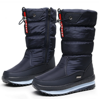 Millicent | Wasserdichte, rutschfeste Schneestiefel – BLAU