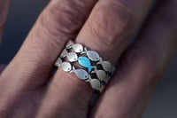 Marene – Gegen den Strom Sterlingring – Blau