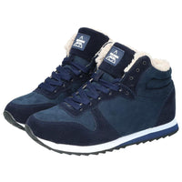 Komirae | Herren Winterstiefel Warm Gefüttert – Blau