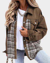 Sapphire - Jeansjacke – Braun