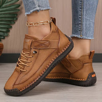 Marie | Bequeme, stützende Sneakers – Braun