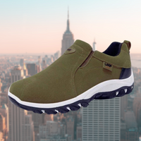 Bruno | Herren Slip-On Schuhe mit Dämpfung – Grün