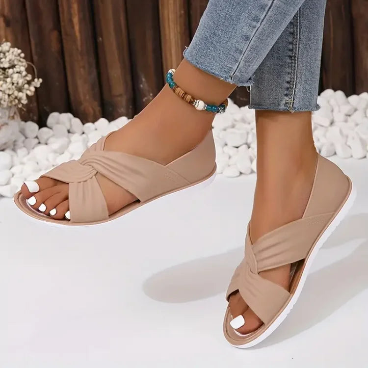 Bea™ | Orthopädische Sandalen mit stilvoller Schleife